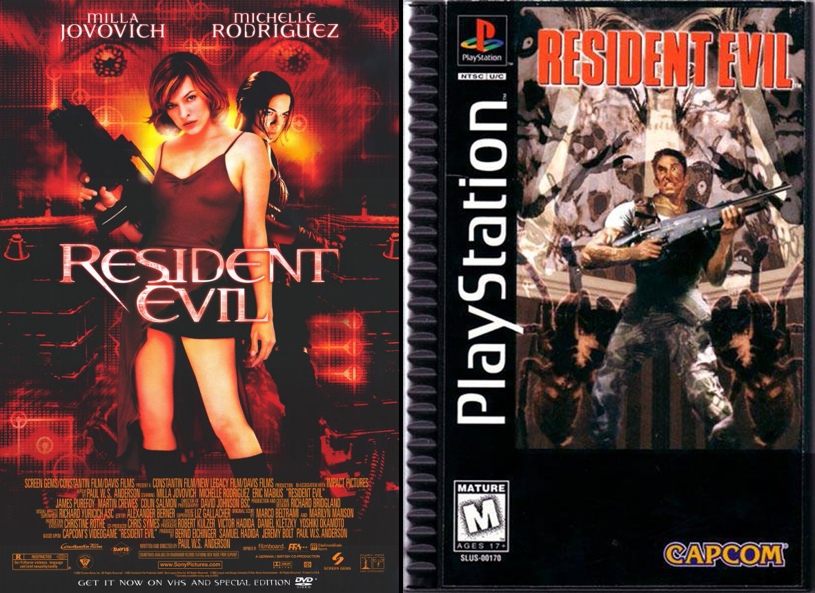 Resident Evil 1: Game X Filme